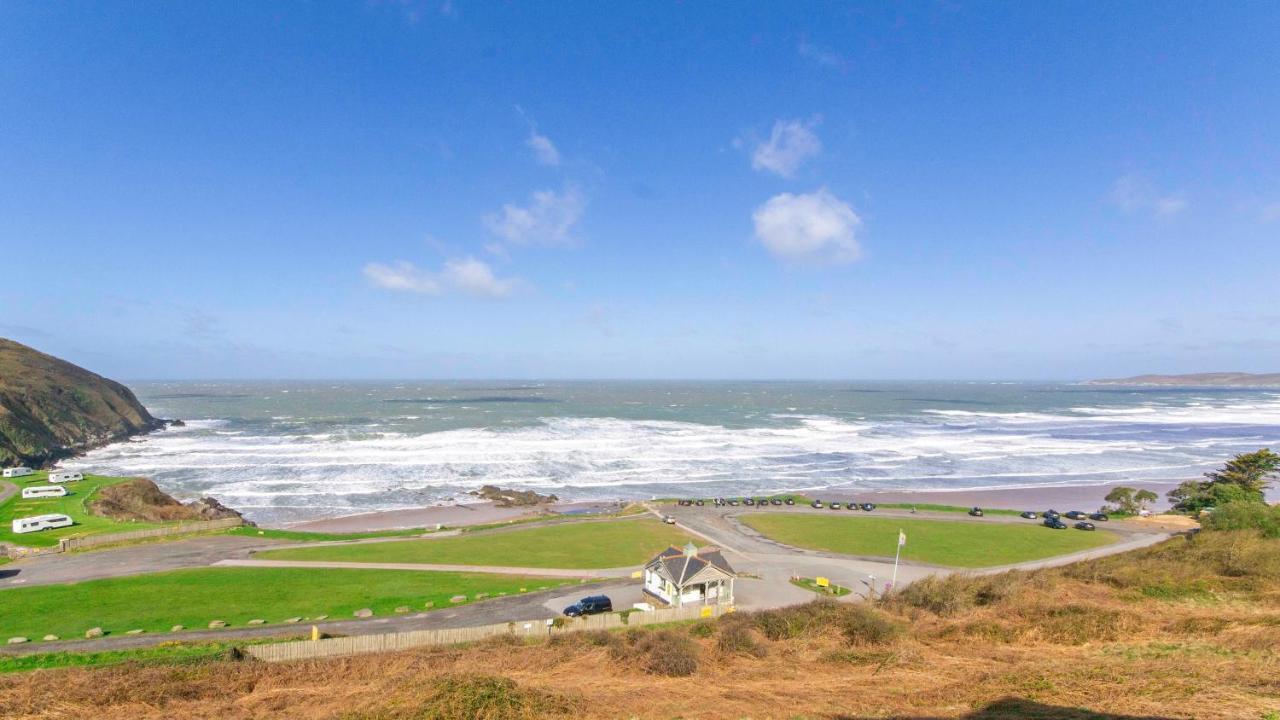 Clifton Court Apt 16 With Indoor Heated Pool & Sea Views Croyde Exterior photo